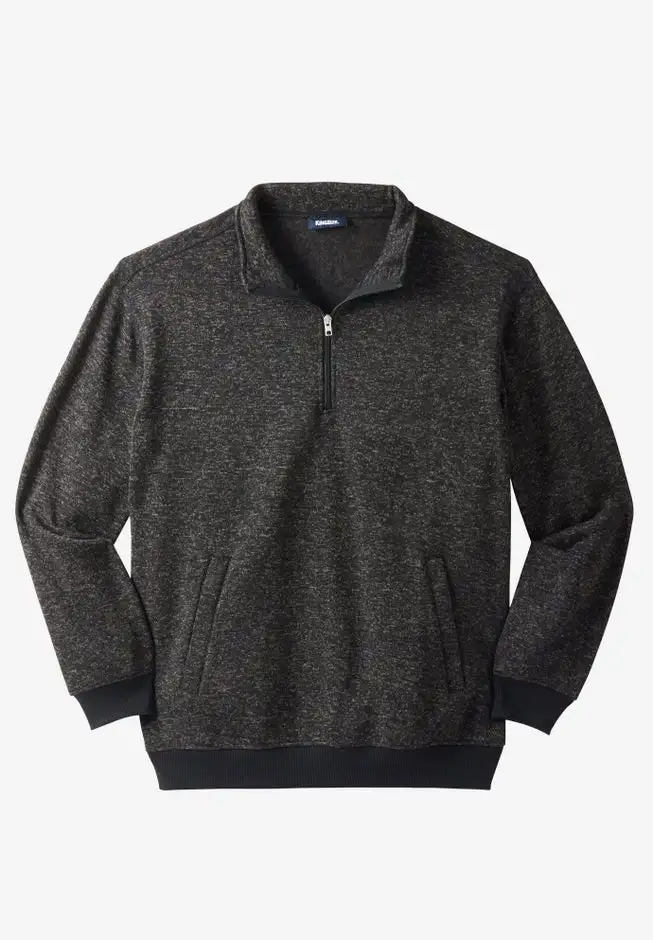 Quarter Zip Fleece Sweater