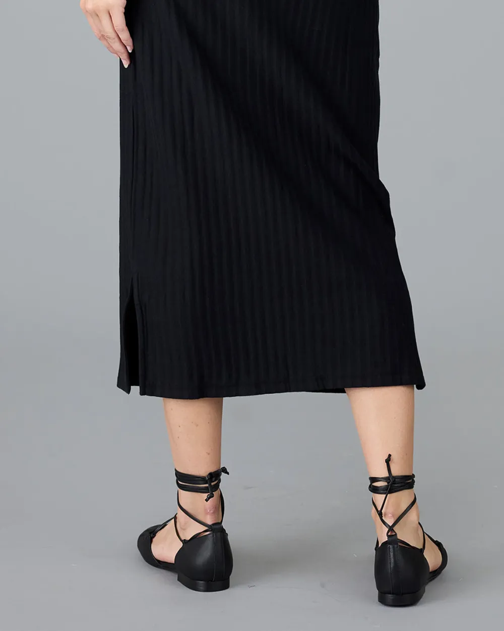 Black Midi Skirt