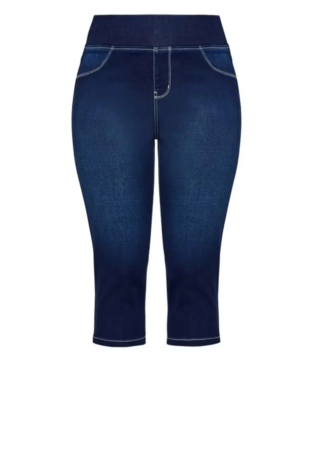 Stretch Cropped Pants, Long Pants