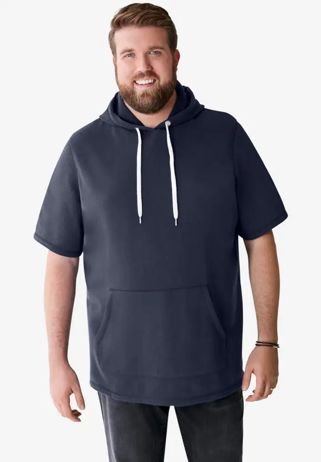 Liberty Blues Short-Sleeve Hoodie