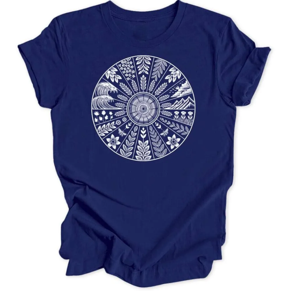 Seasonal Mandala Unisex T-Shirt