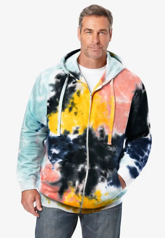 Fleece Zip-Front Hoodie