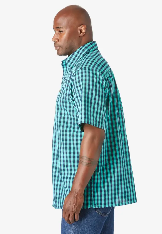 Check Short-Sleeve Sport Shirt