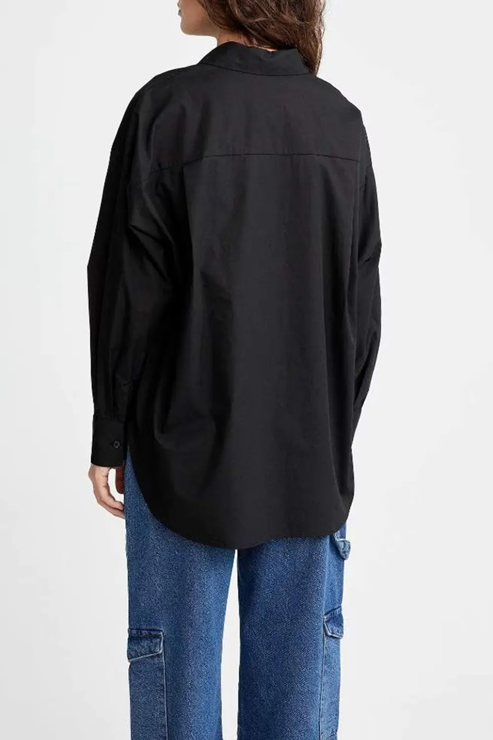 Long Sleeve Solid Basic Tee