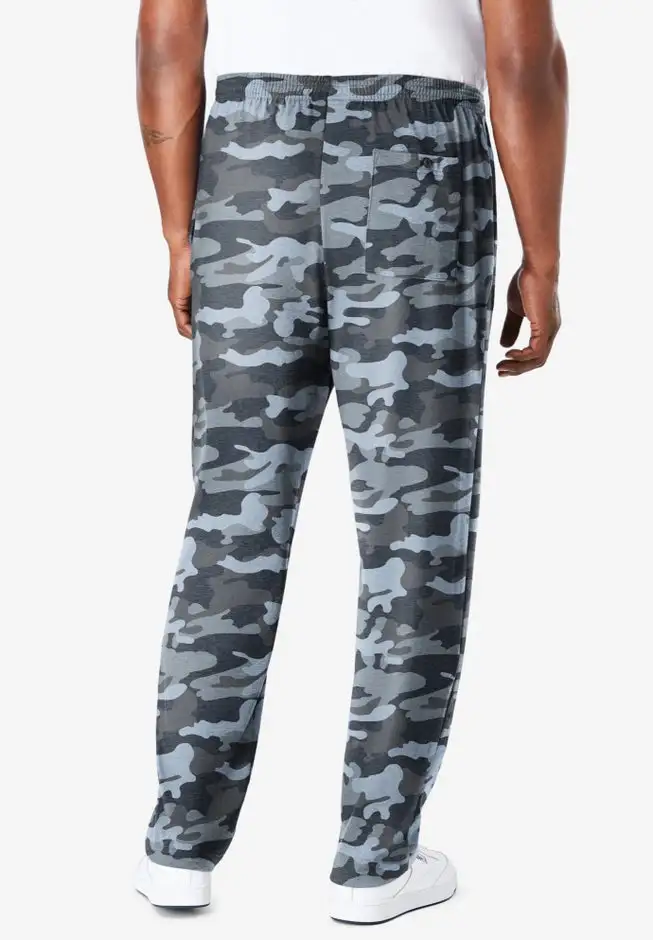 Lightweight Jersey Open Bottom Sweatpants