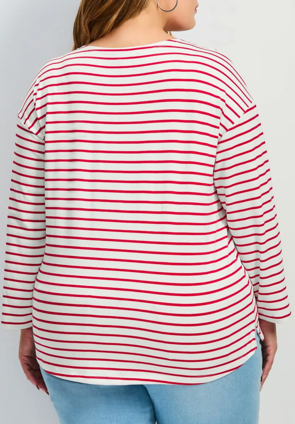 Long Sleeved Striped T-Shirt