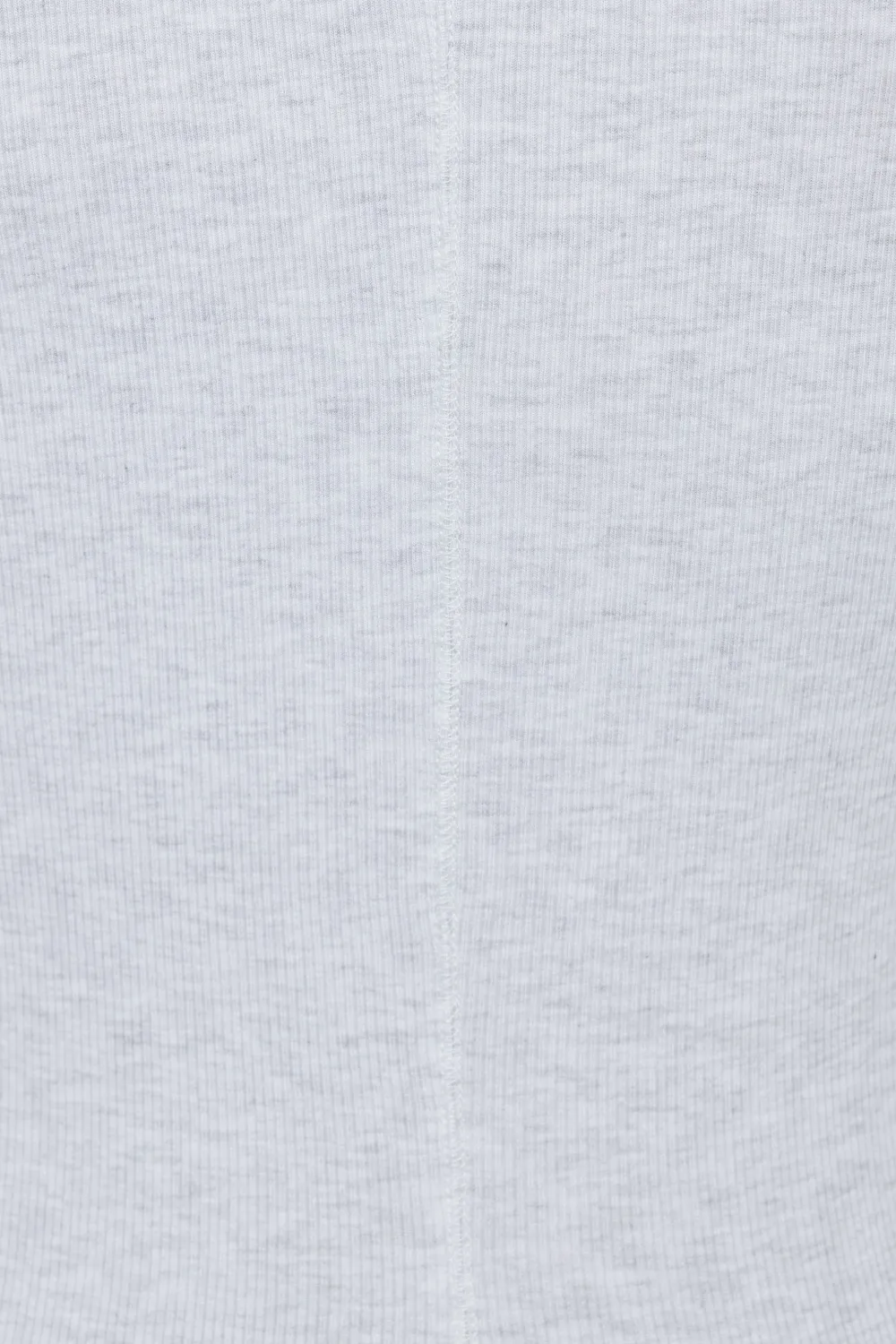 White Long Sleeve Henley Crop Top