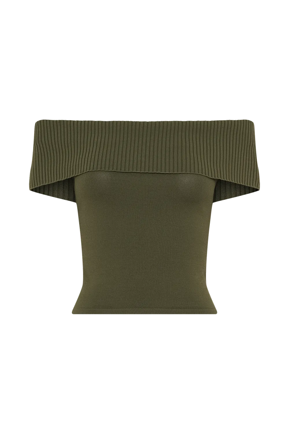 Off Shoulder Knit Top