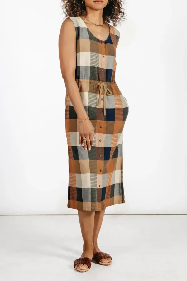 The Crew Neck Casual Style Dress