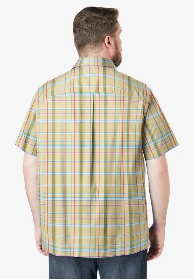 Check Short-Sleeve Sport Shirt