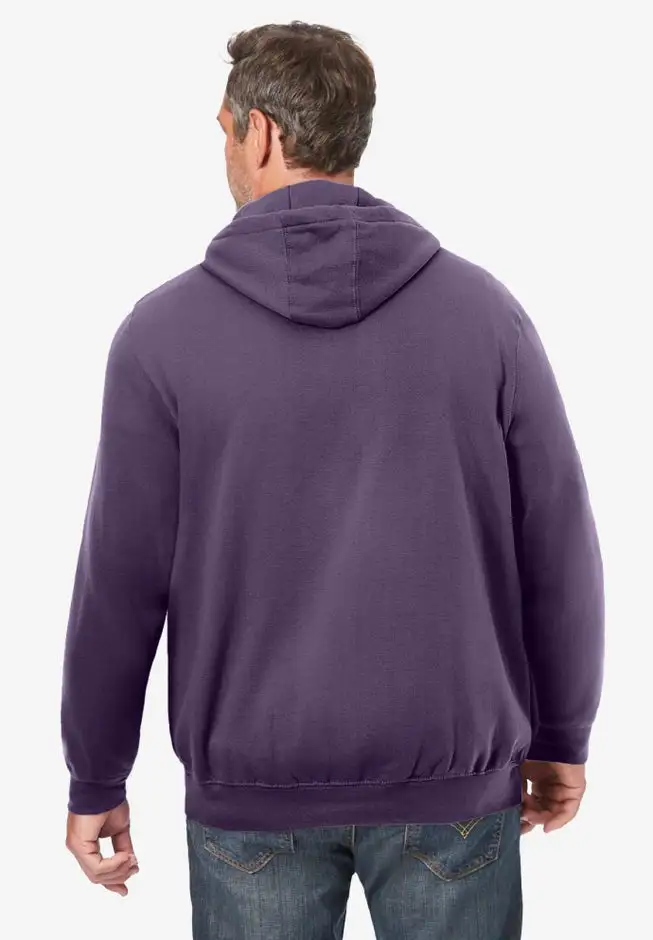 Fleece Zip-Front Hoodie