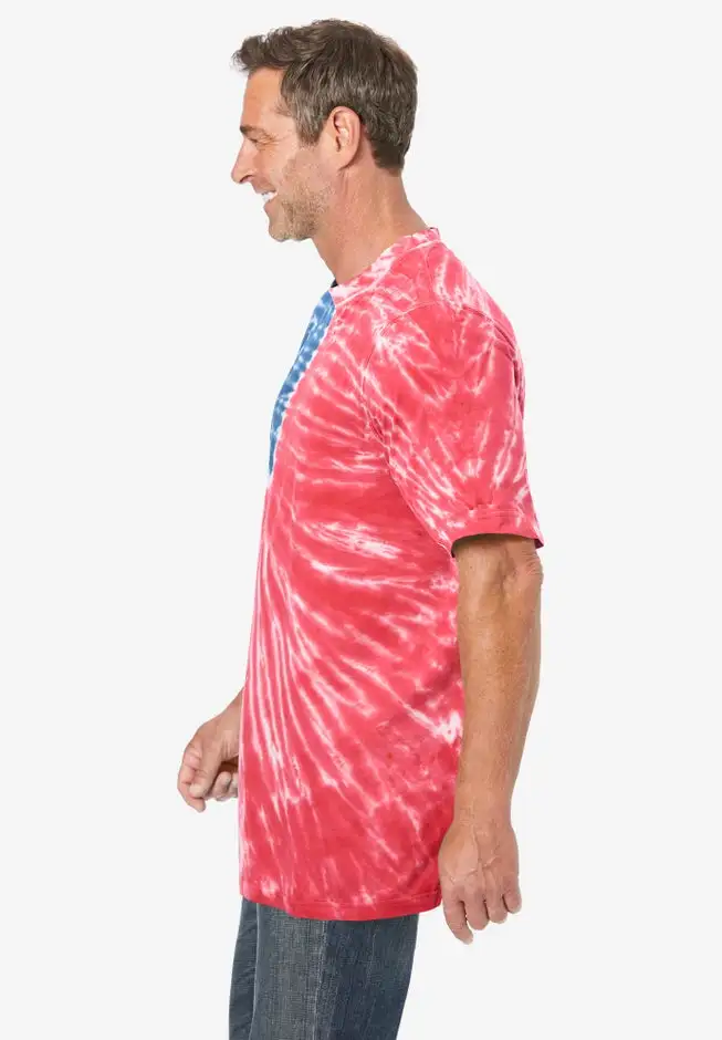 Lightweight Tie-Dye Crewneck Tee