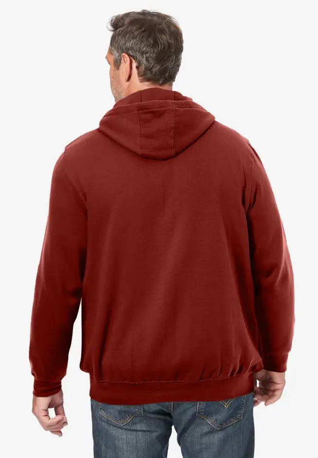 Fleece Zip-Front Hoodie