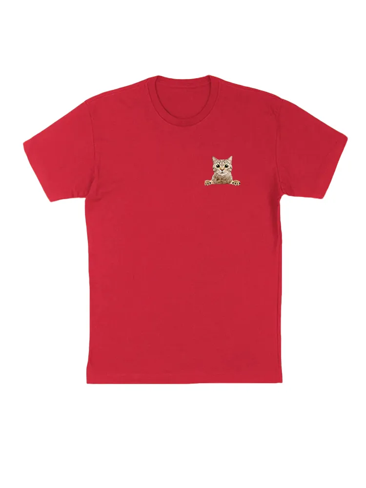 Cat Kitten Small Logo T-Shirt