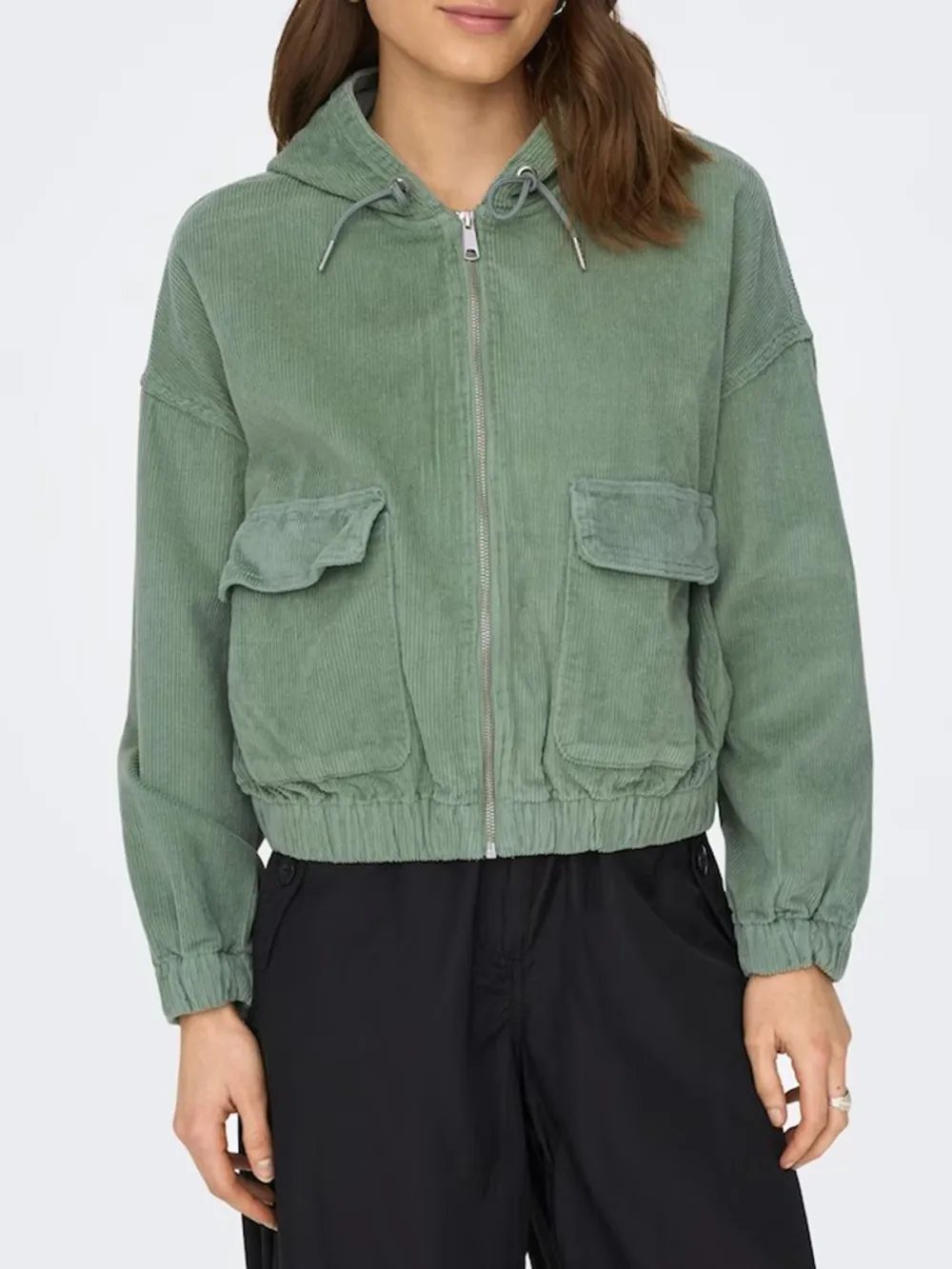 Overcut Shoulders Between-Season Jacket