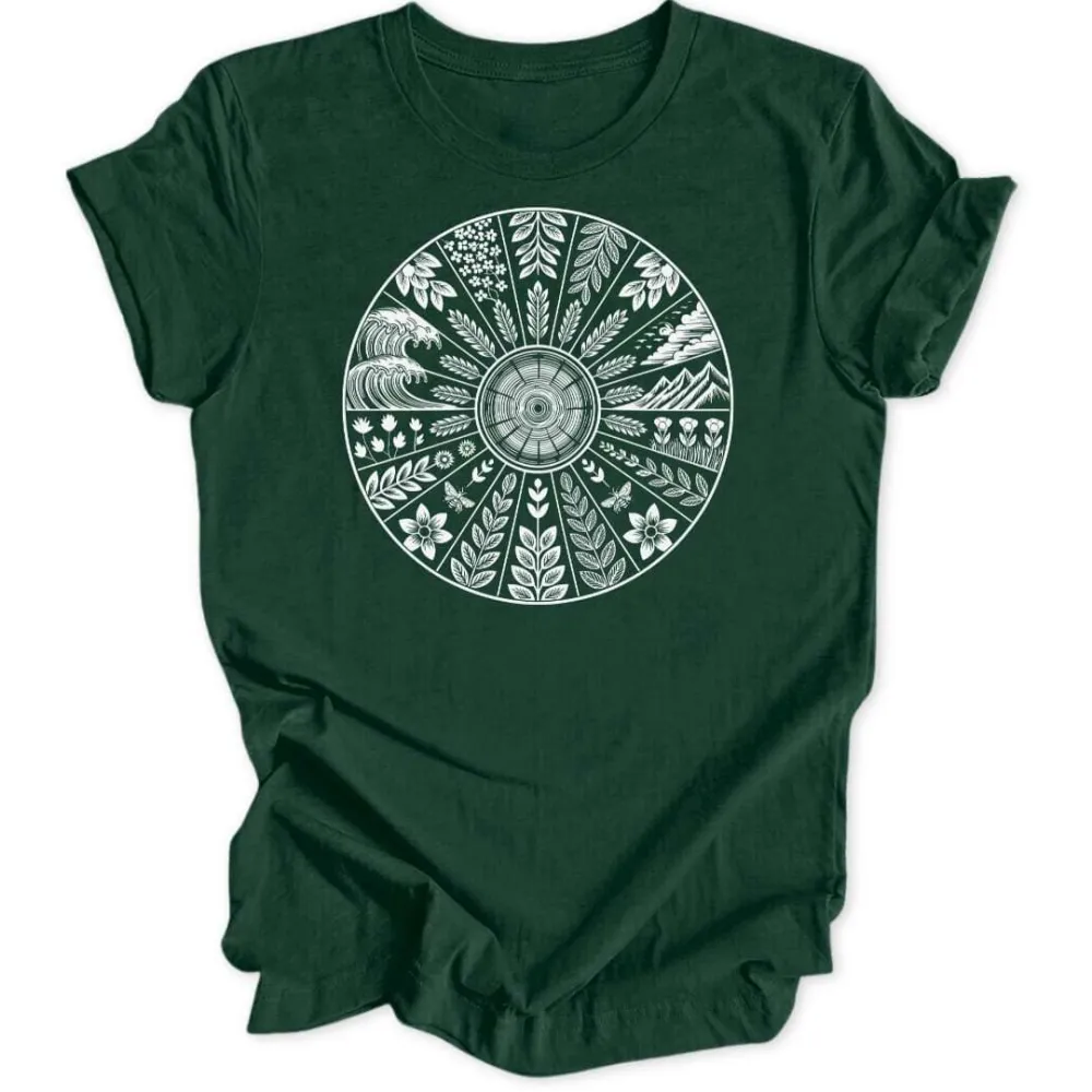 Seasonal Mandala Unisex T-Shirt