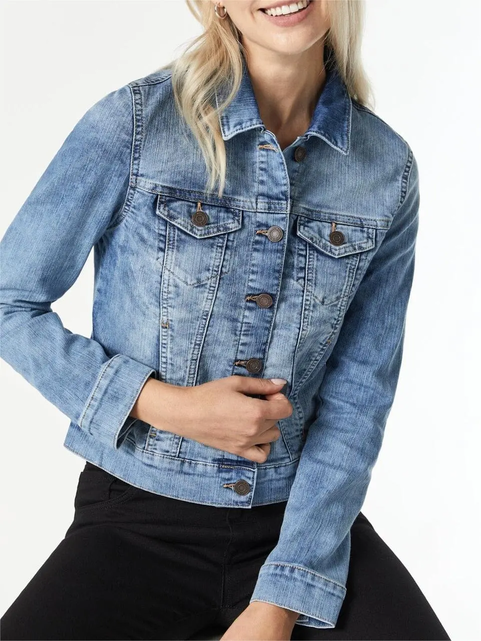 Casual Lapel Denim Jacket