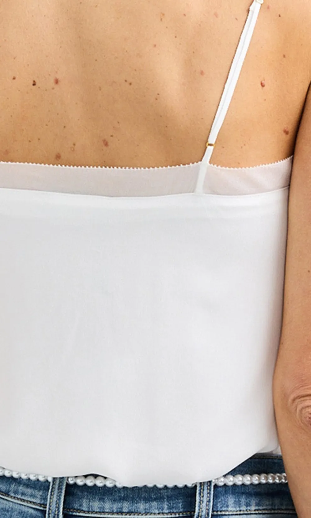 White Sexy Lace Camisole