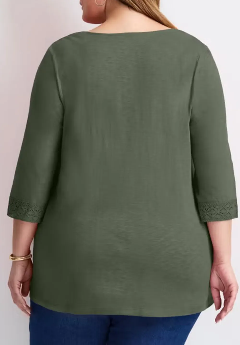 Cotton Knitted T-Shirt