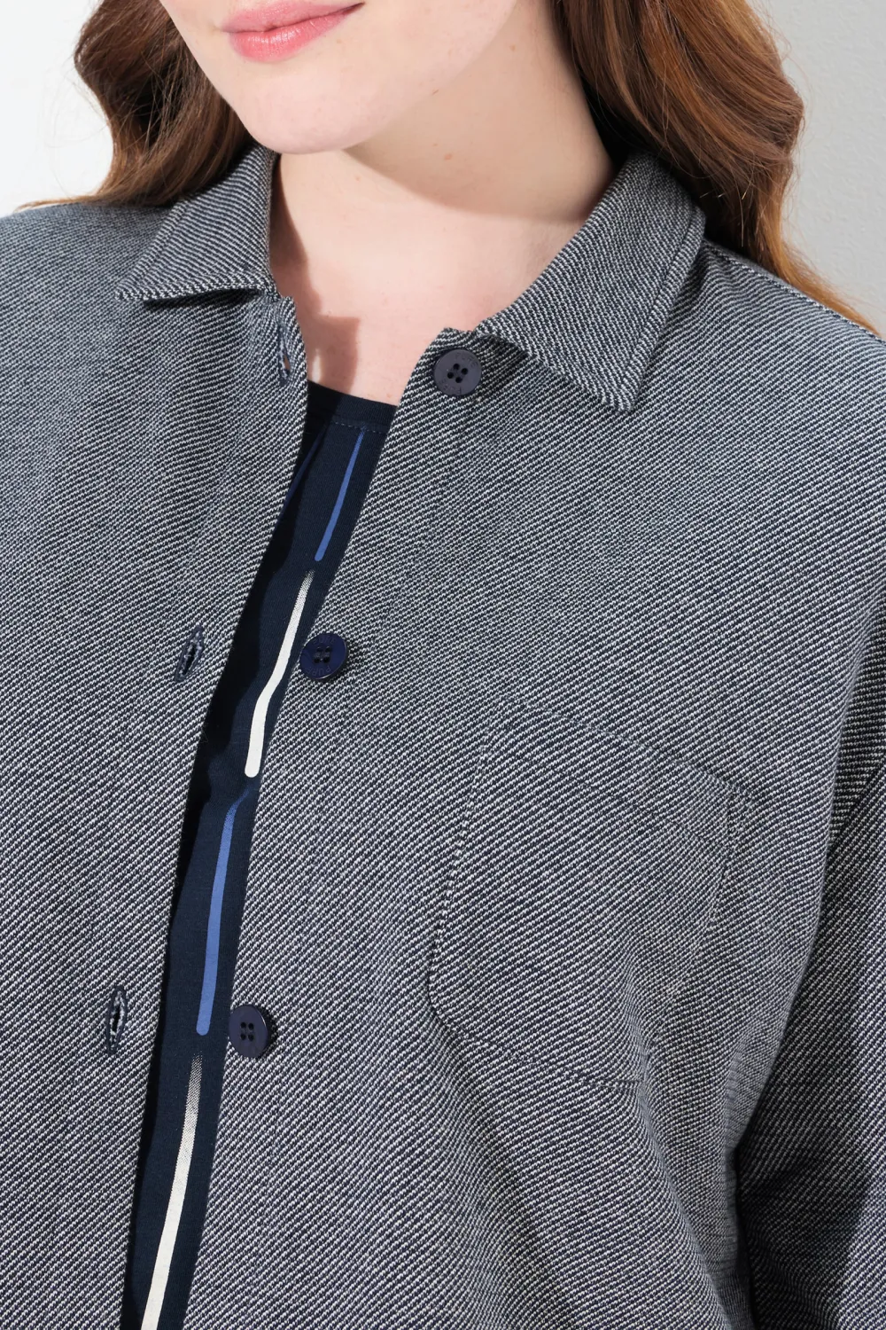 Organic Cotton Collar Jacket