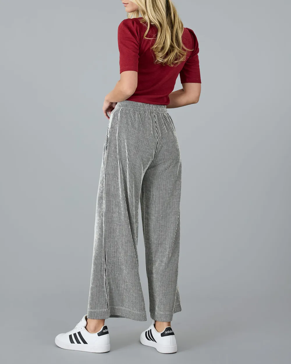 Striped Wide Leg Pant