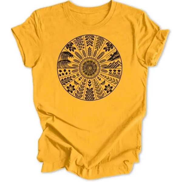 Seasonal Mandala Unisex T-Shirt