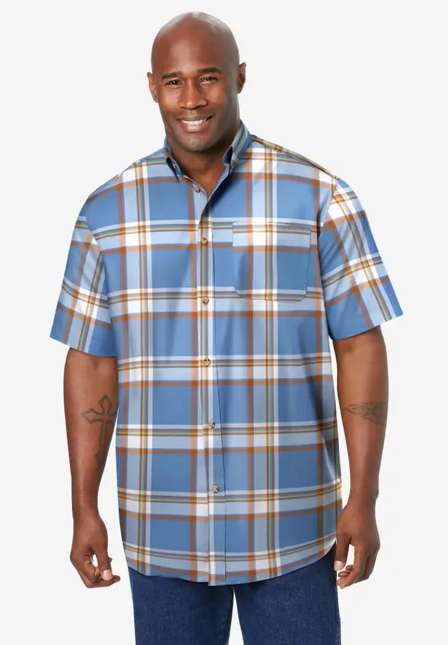 Short Sleeve Wrinkle-Free Sport Shirt