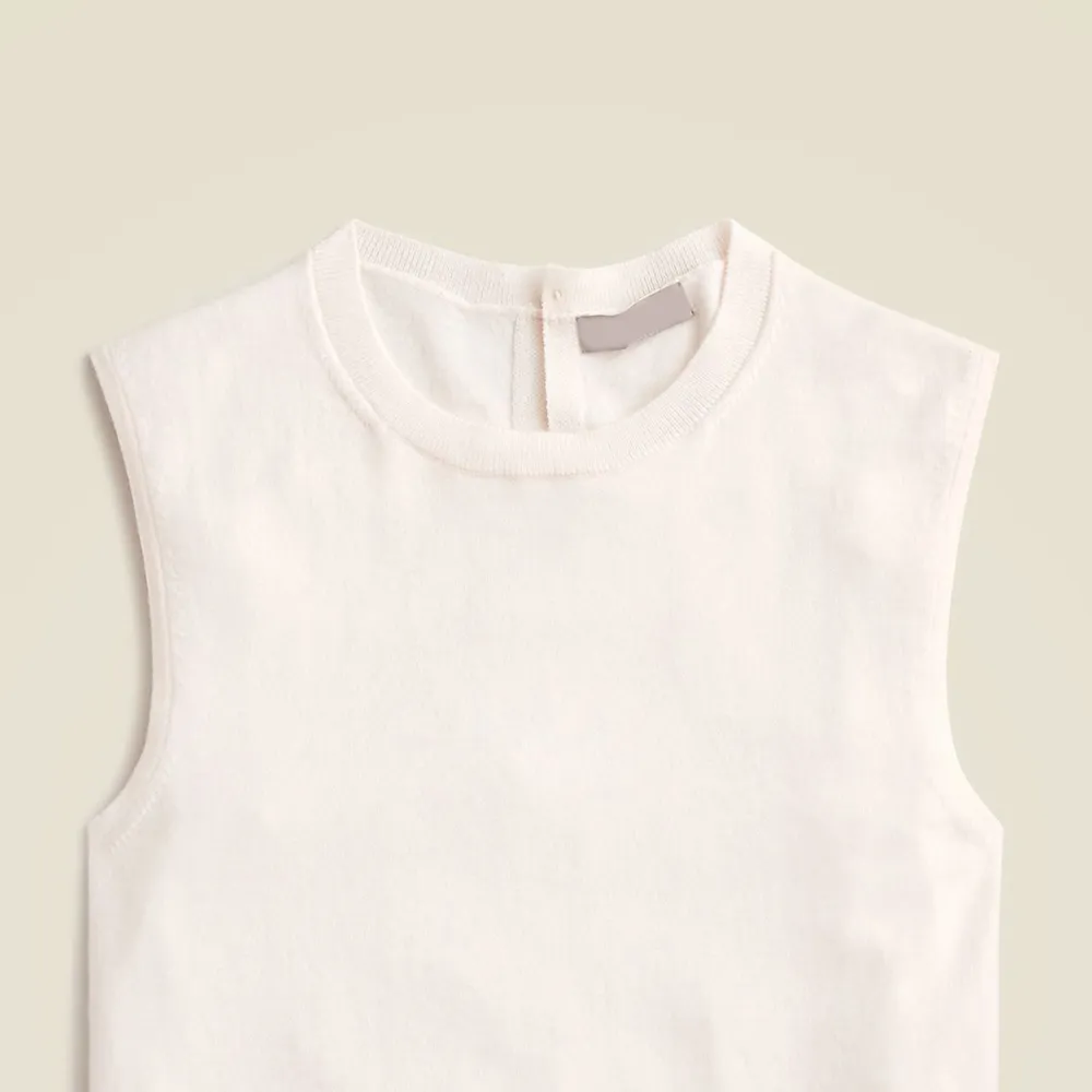 Cashmere-Blend Cropped Sweaters