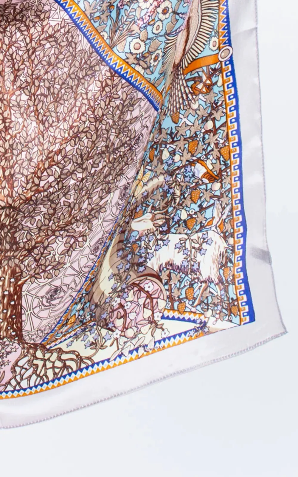 Fashion French Lazy Smooth Silk Scarf