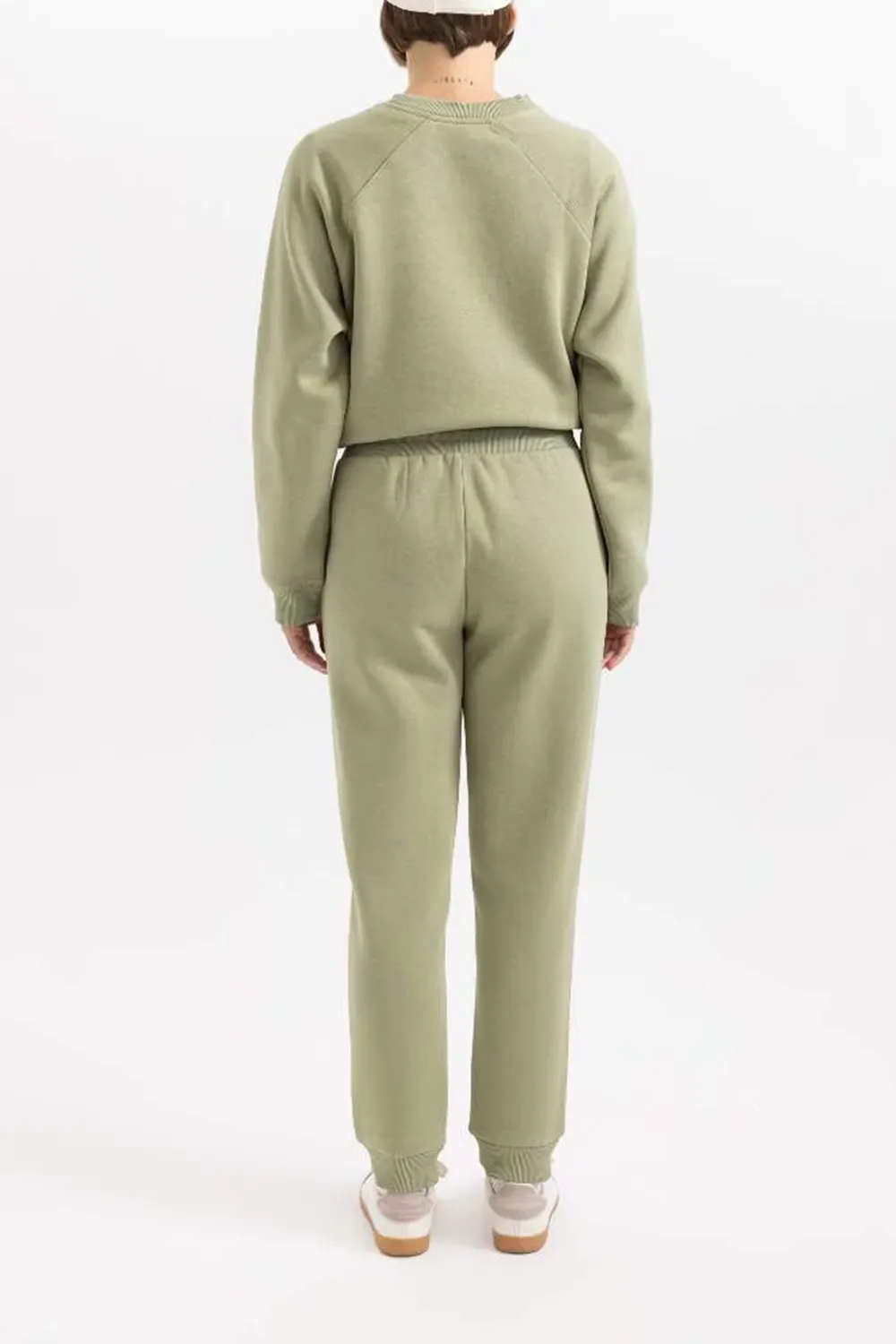 Thick Sweatshirt Fabric Trousers