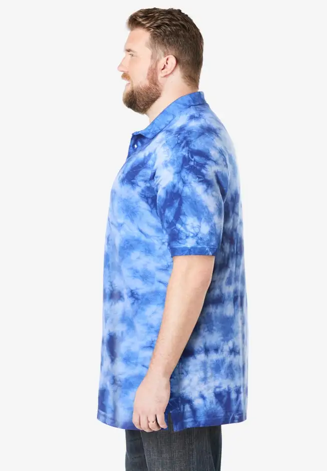 Longer-Length Shrink-Less™ Cotton Polo Shirt