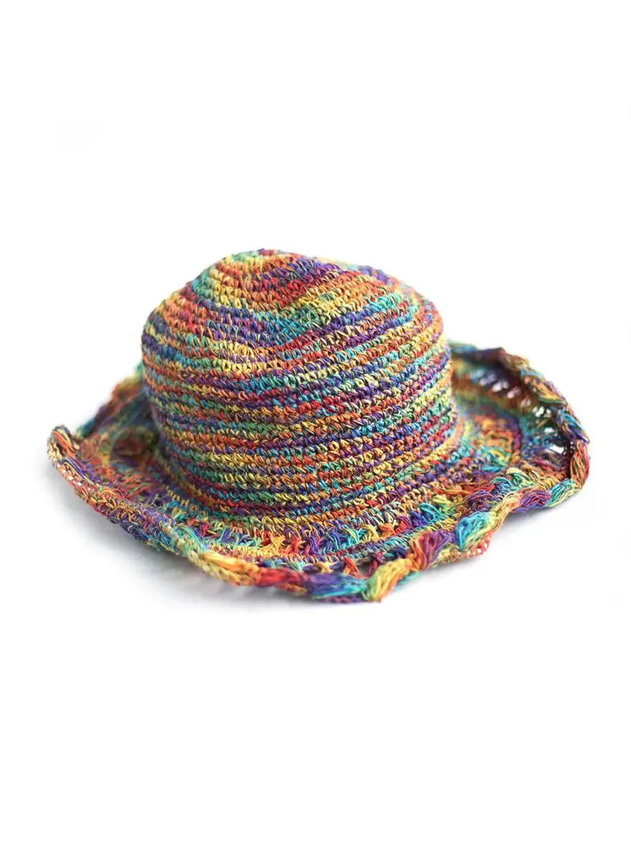 Rainbow Sun Hat