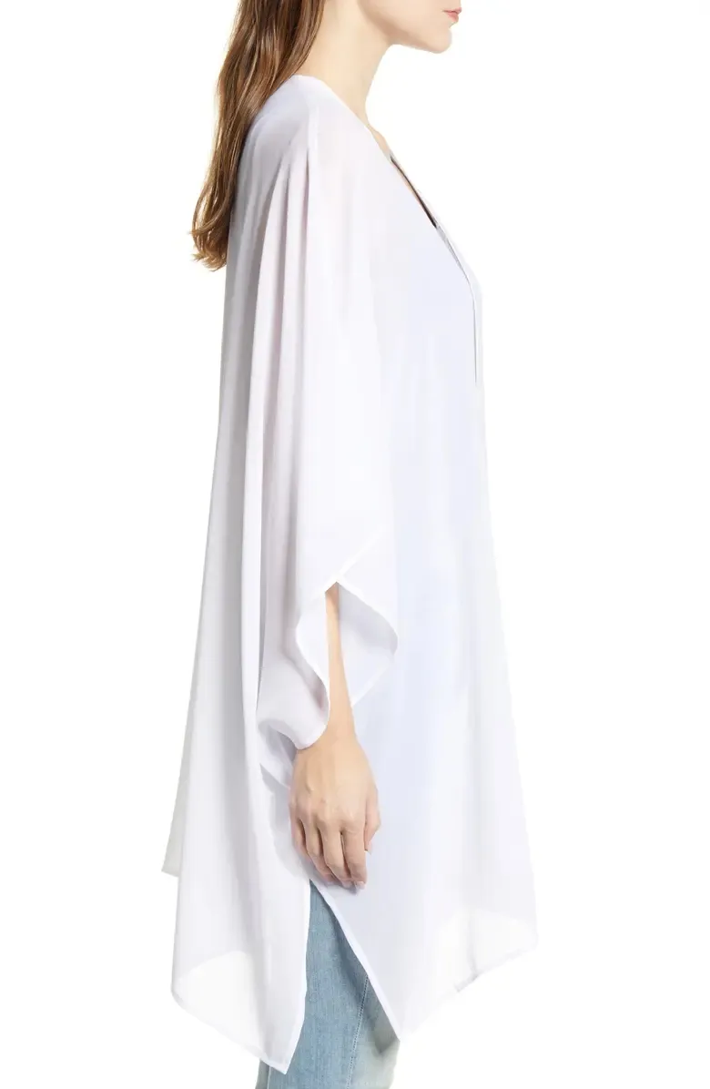 Casual Regular Chiffon Wrap