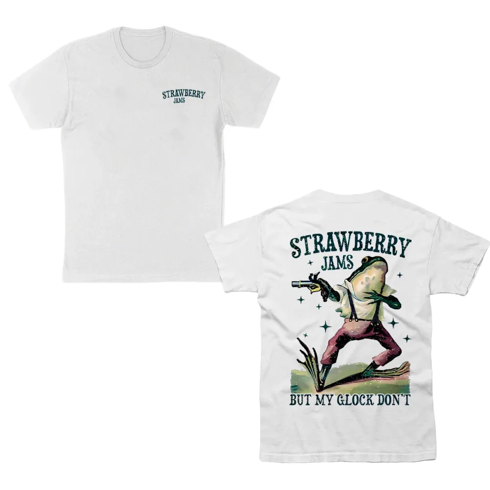Back Printed Frog Motif T-Shirt