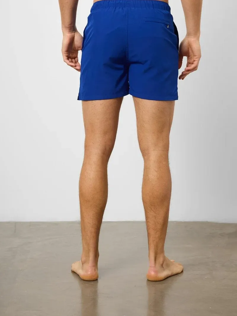 In Cobalt  Leisure Daily Swim Short