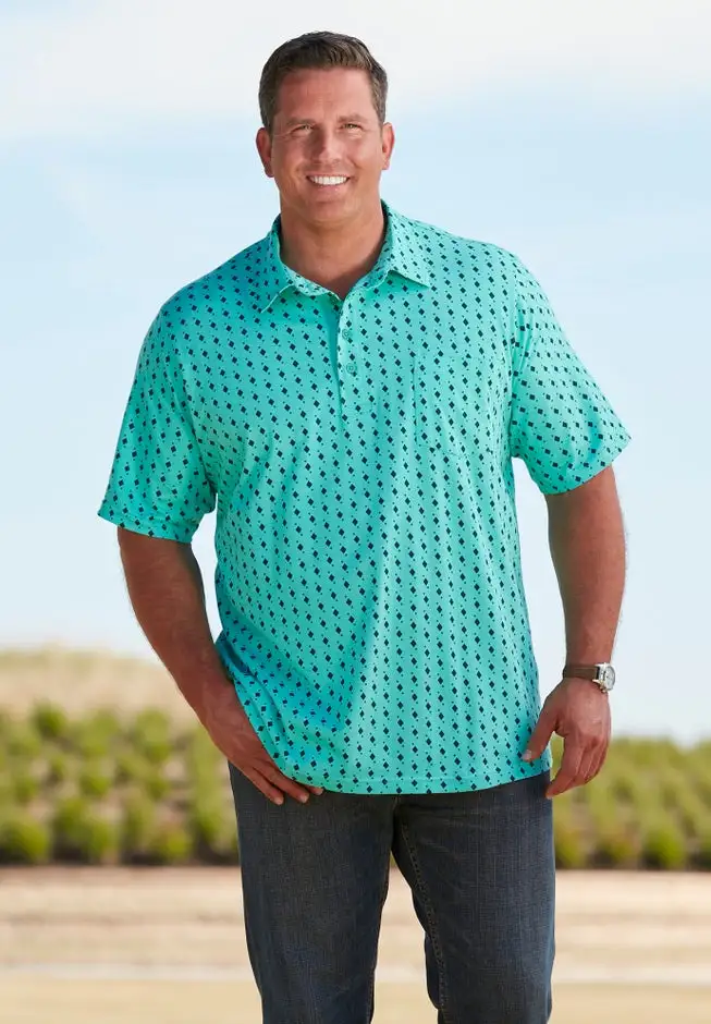 Lightweight Jersey Polo