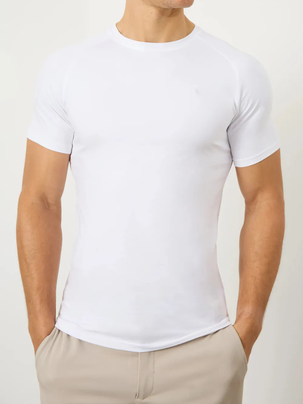 White Soft Premium Athletic Tees