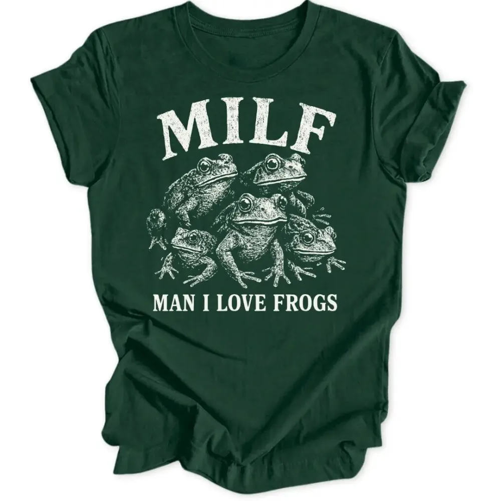 I Love Frogs Unisex T-Shirt