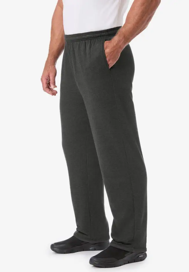 Sherpa Lined Full Elastic Sweatpants