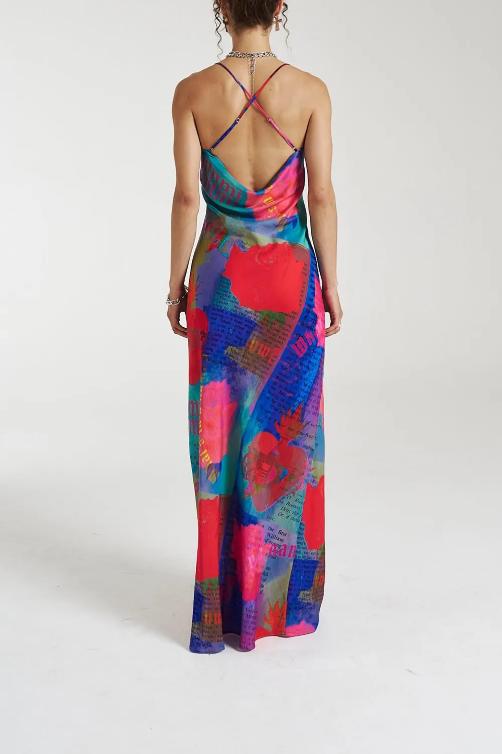 Retro Unique Color-Blocking Sexy Dress