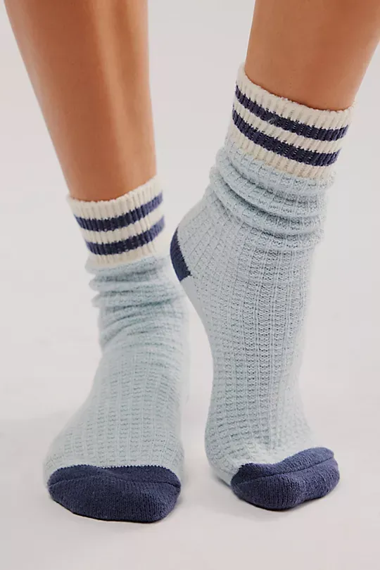 Stripe Socks Blue