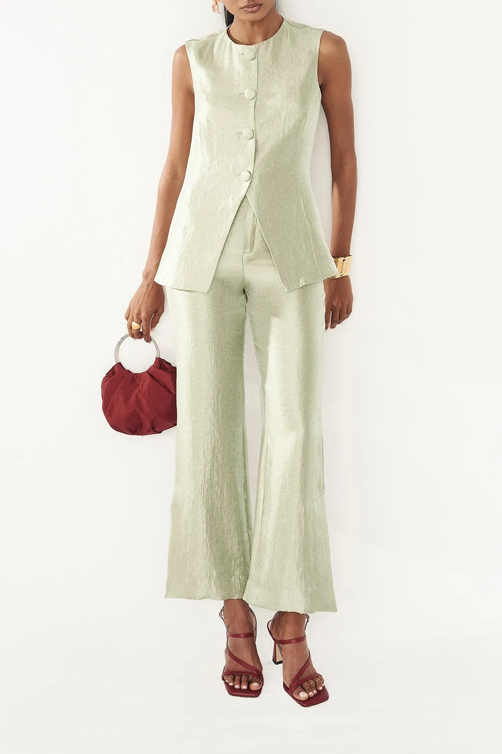 Understated Grace Casual Trousers