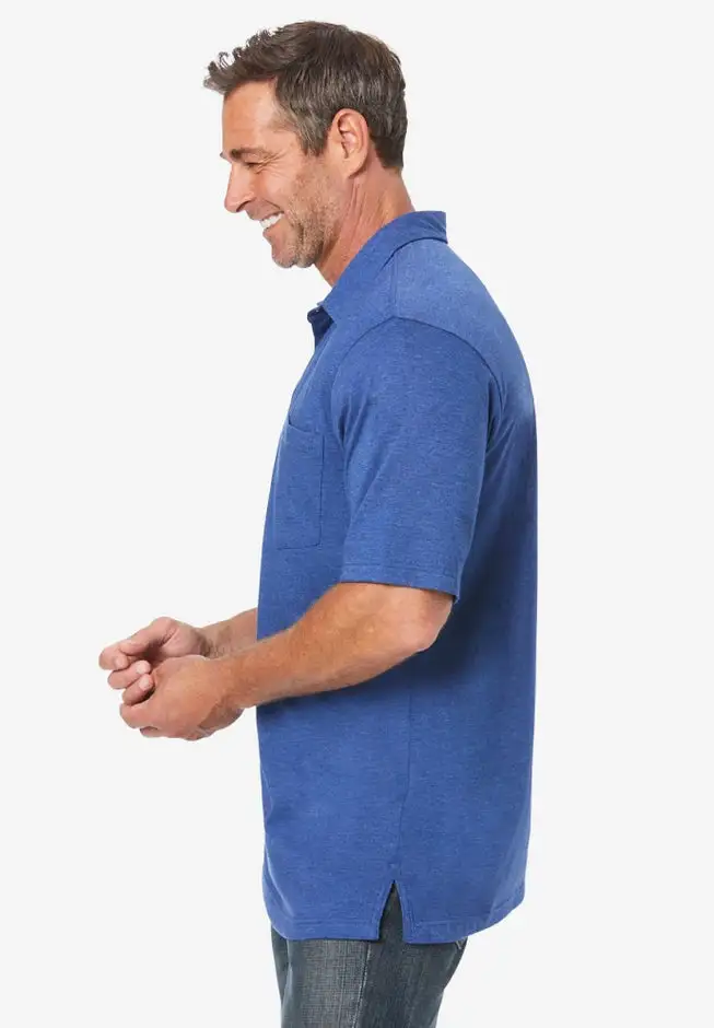 Shrink-Less™ Lightweight Polo