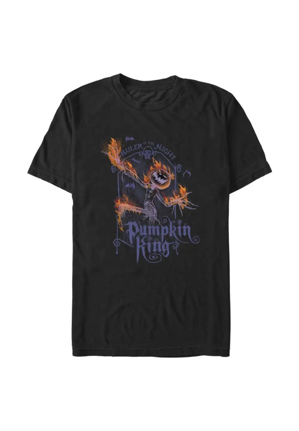 Pumpkin King Flames Tee