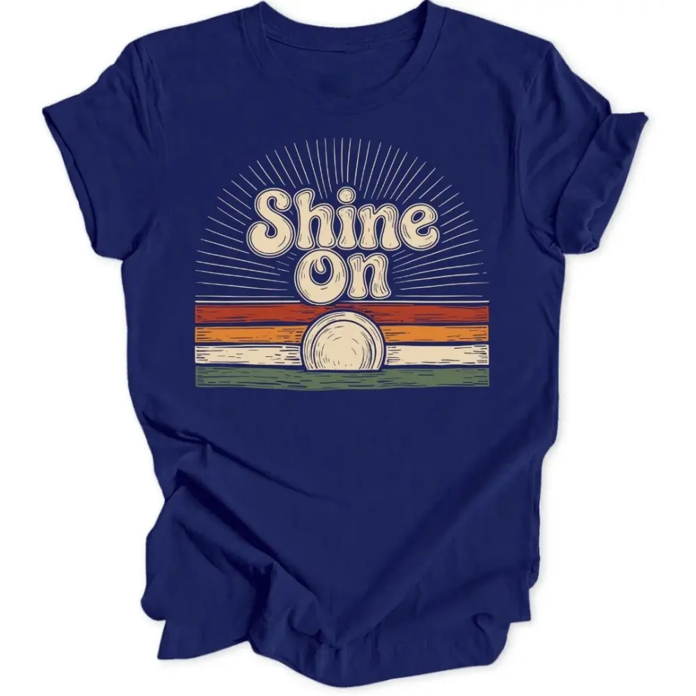 Shine On Retro Unisex T-Shirt