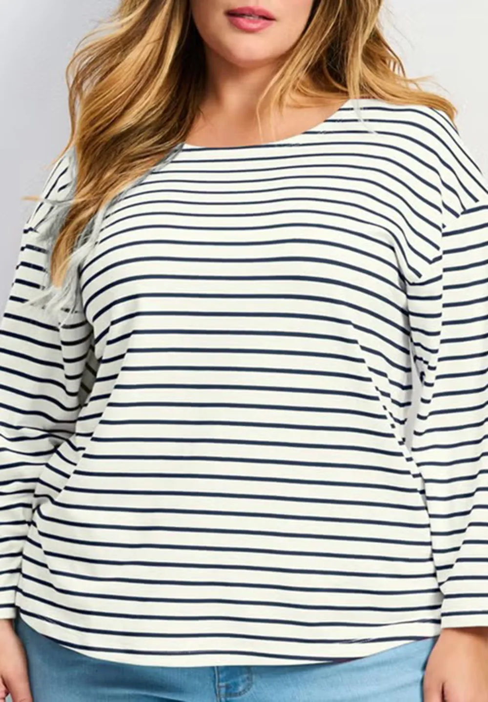 Long Sleeved Striped T-Shirt