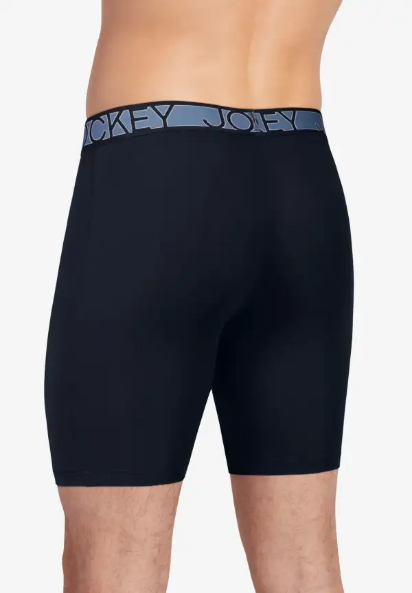 Active Microfiber Boxer Briefs, 2-Pack