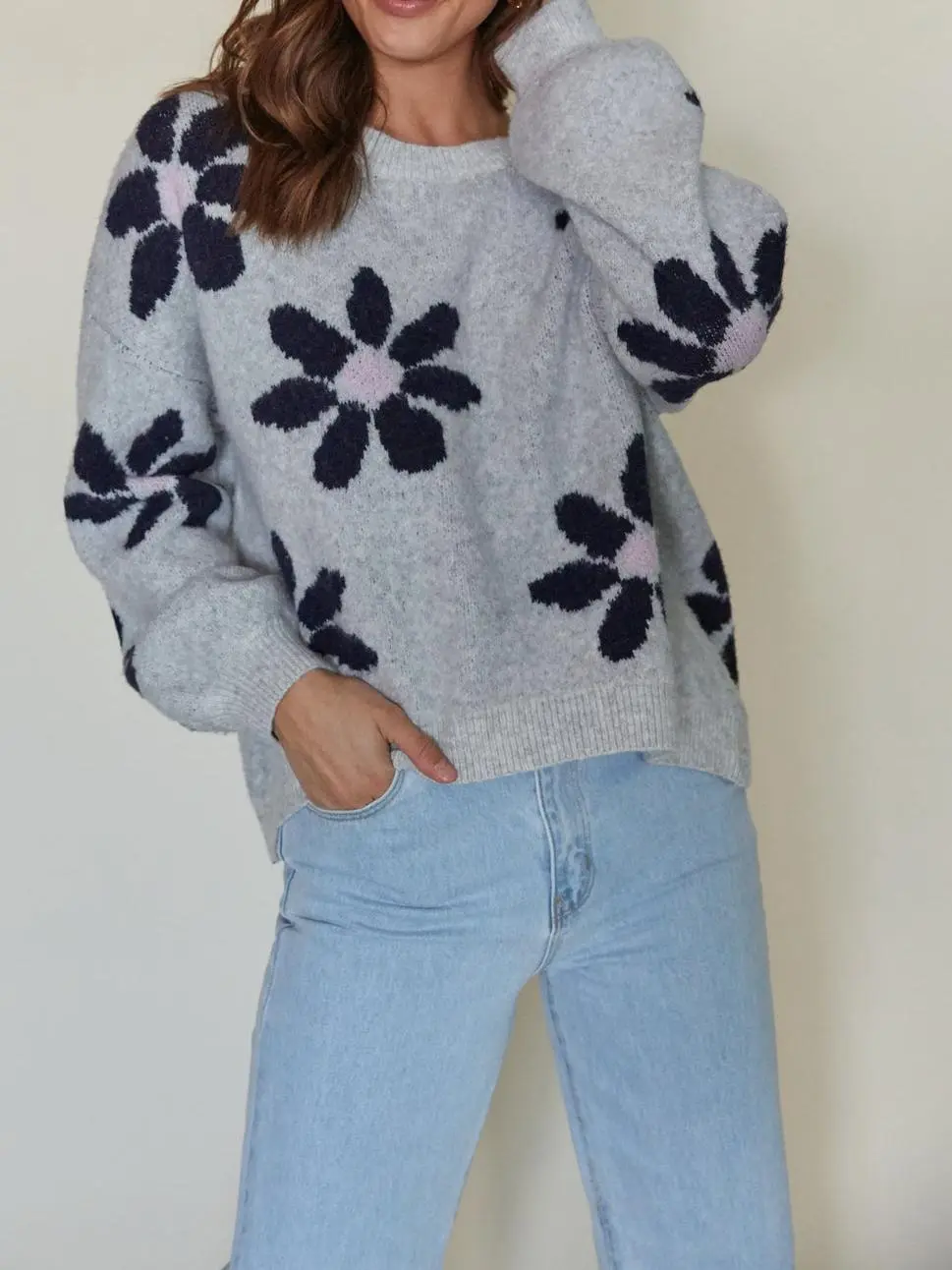 Olivia Floral Sweater