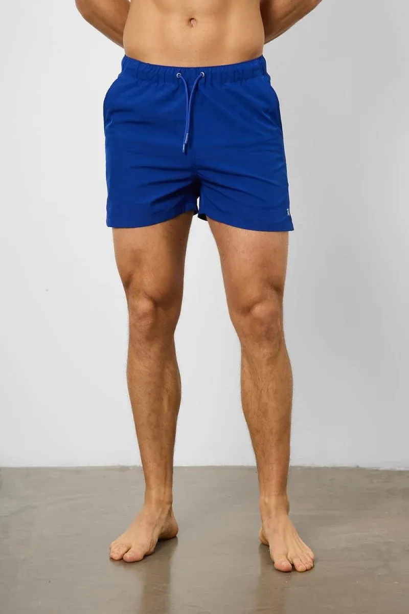 In Cobalt  Leisure Daily Swim Short