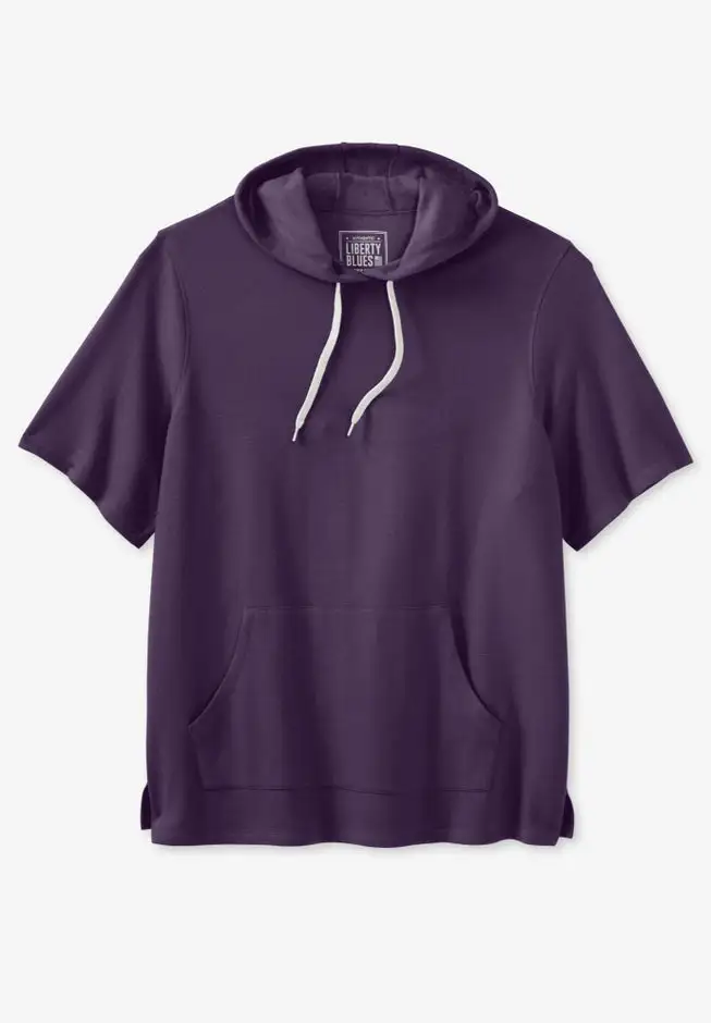 Liberty Blues Short-Sleeve Hoodie